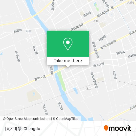 恒大御景 map