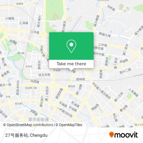 27号服务站 map