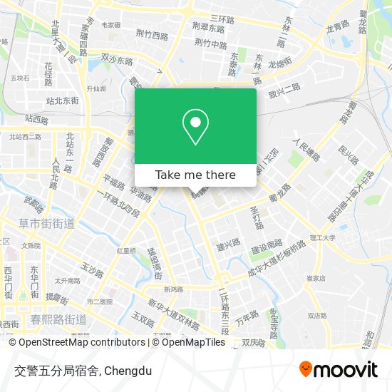 交警五分局宿舍 map