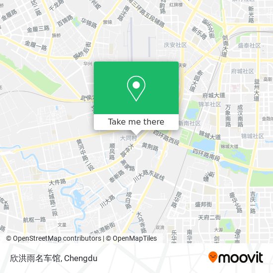 欣洪雨名车馆 map