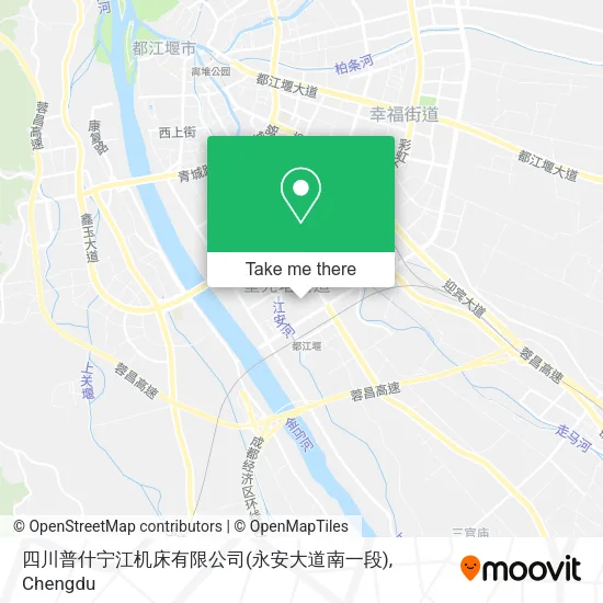 四川普什宁江机床有限公司(永安大道南一段) map