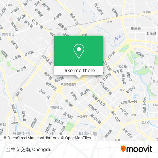 金牛立交南 map