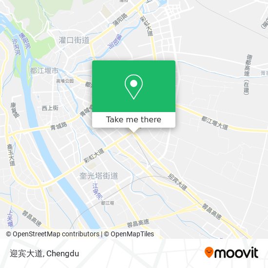 迎宾大道 map