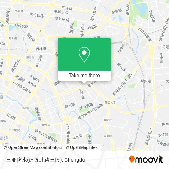 三亚防水(建设北路三段) map