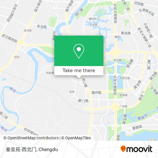 秦皇苑-西北门 map