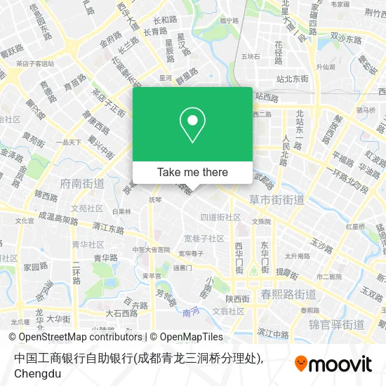 中国工商银行自助银行(成都青龙三洞桥分理处) map