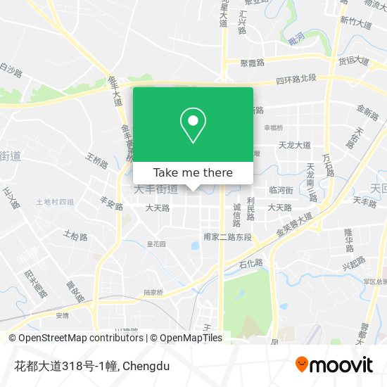 花都大道318号-1幢 map