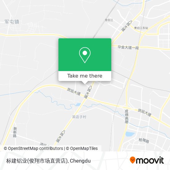 标建铝业(俊翔市场直营店) map