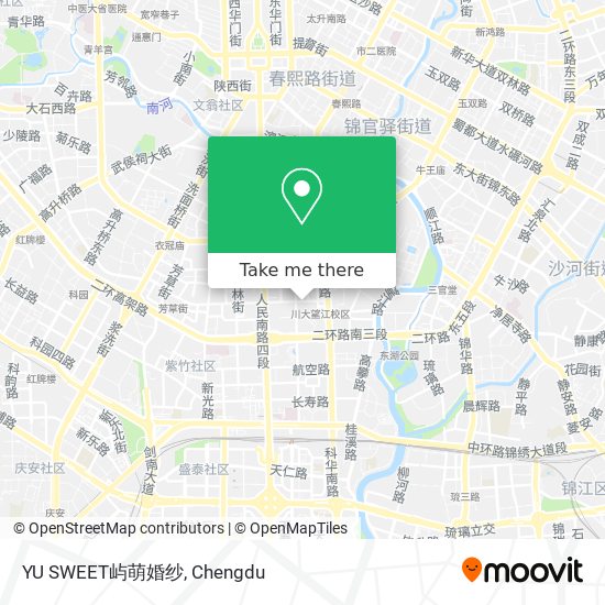 YU SWEET屿萌婚纱 map