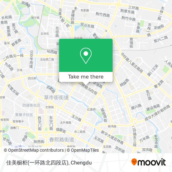 佳美橱柜(一环路北四段店) map