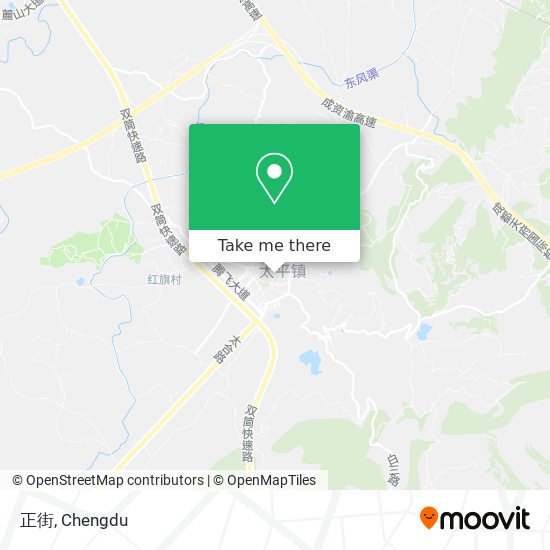 正街 map