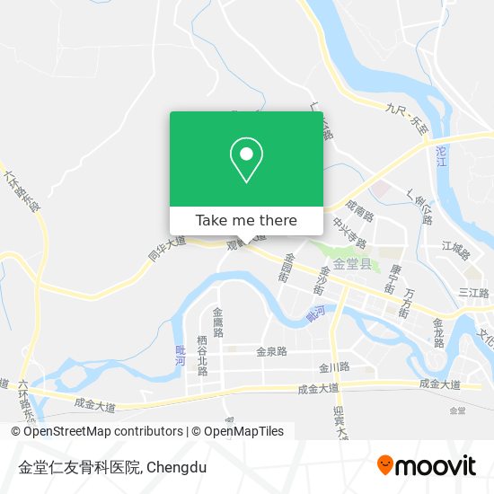 金堂仁友骨科医院 map