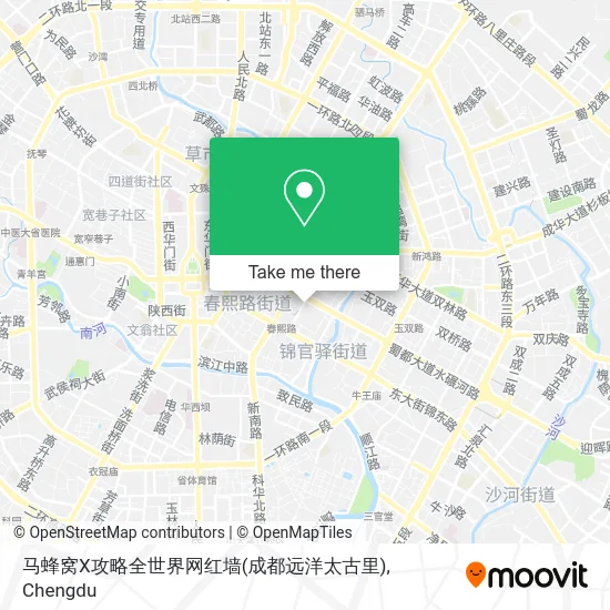 马蜂窝X攻略全世界网红墙(成都远洋太古里) map