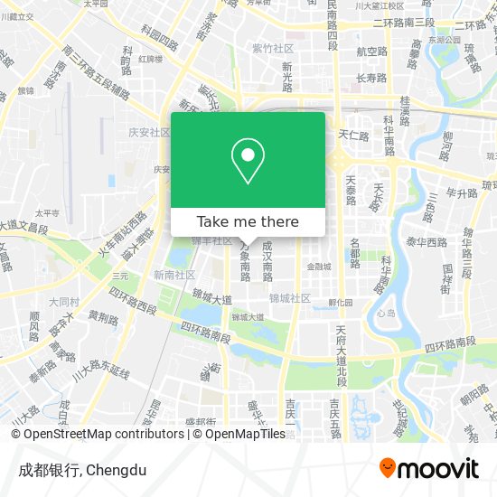成都银行 map