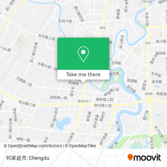 邻家超市 map
