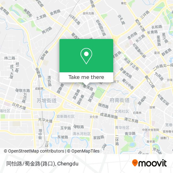 同怡路/蜀金路(路口) map