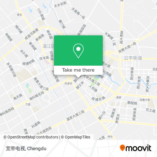 宽带电视 map