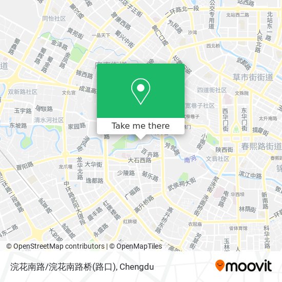 浣花南路/浣花南路桥(路口) map