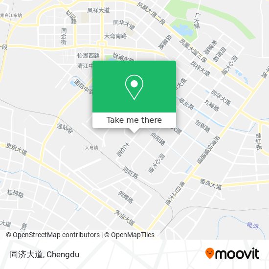 同济大道 map