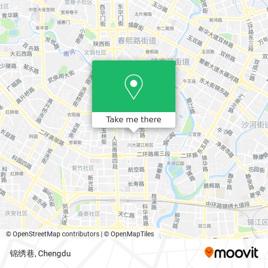 锦绣巷 map