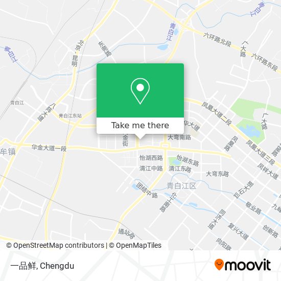 一品鲜 map