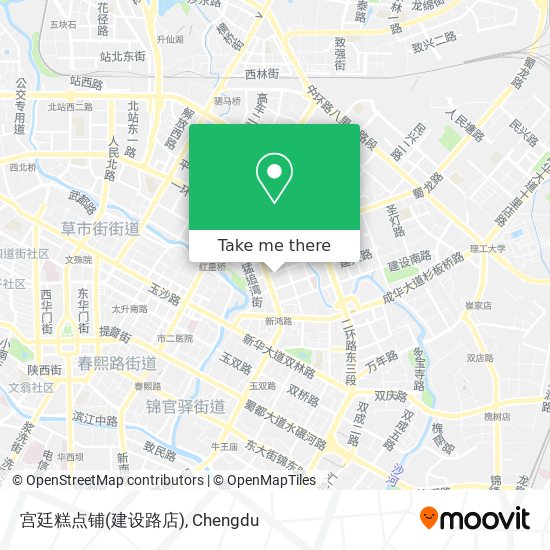 宫廷糕点铺(建设路店) map