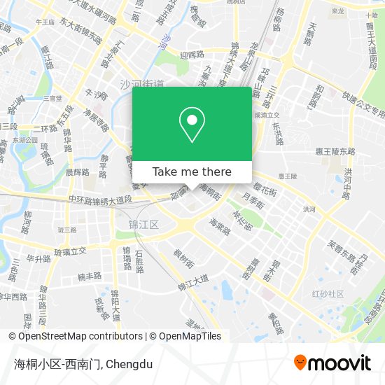 海桐小区-西南门 map