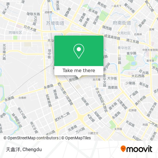 天鑫洋 map
