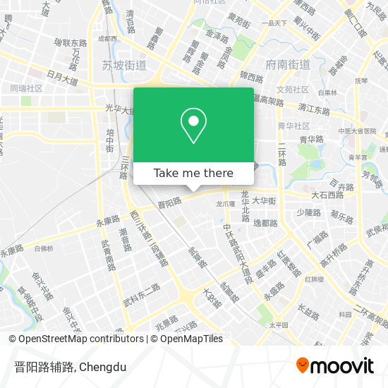 晋阳路辅路 map