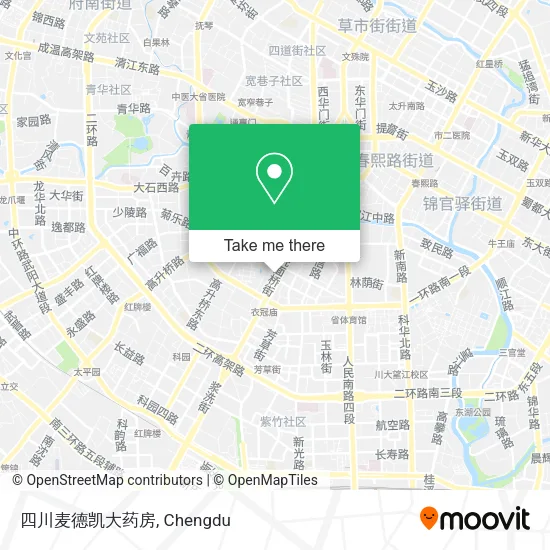 四川麦德凯大药房 map
