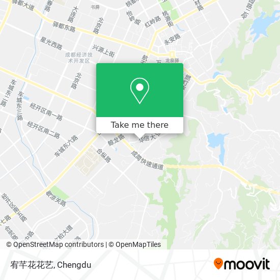 宥芊花花艺 map