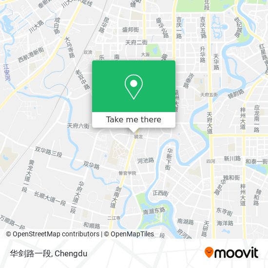 华剑路一段 map