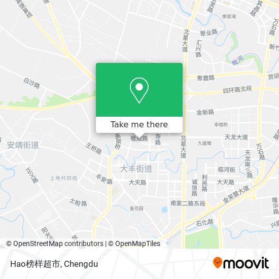 Hao榜样超市 map