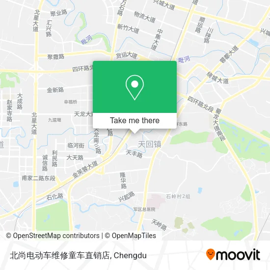 北尚电动车维修童车直销店 map