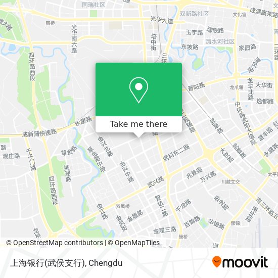 上海银行(武侯支行) map