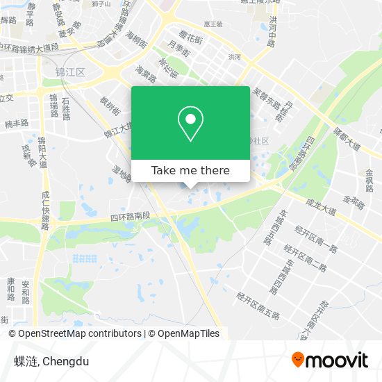 蝶涟 map