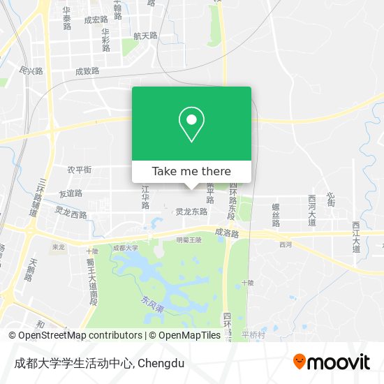 成都大学学生活动中心 map