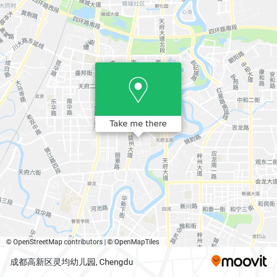成都高新区灵均幼儿园 map