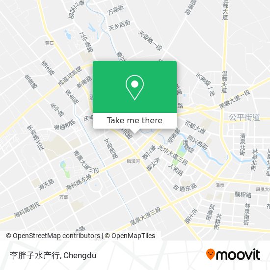 李胖子水产行 map