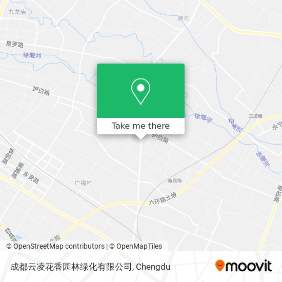 成都云凌花香园林绿化有限公司 map