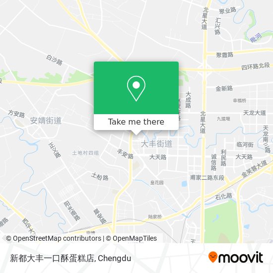 新都大丰一口酥蛋糕店 map