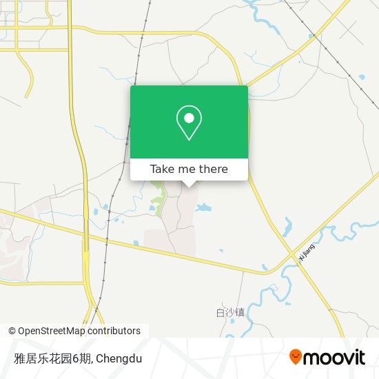 雅居乐花园6期 map