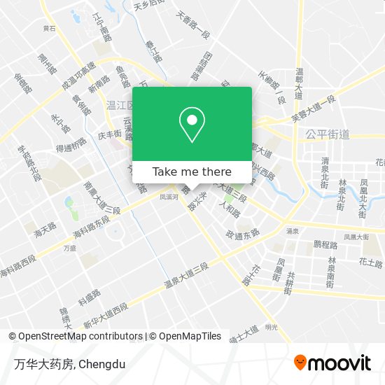 万华大药房 map