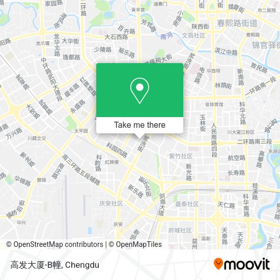 高发大厦-B幢 map