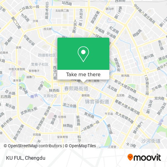 KU FUL map