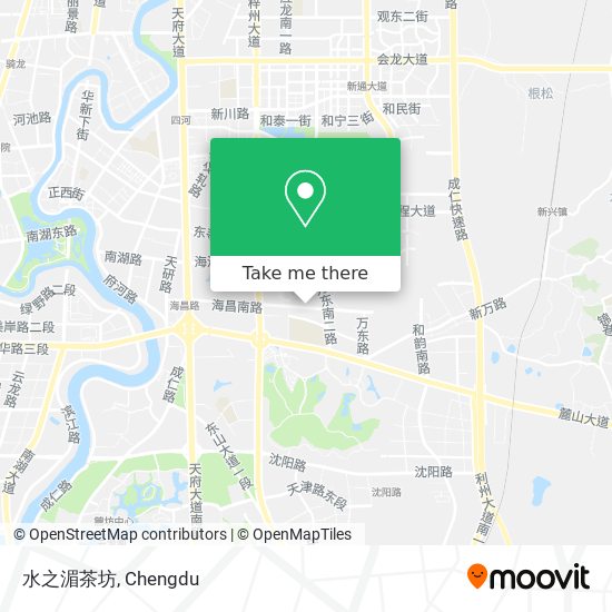 水之湄茶坊 map