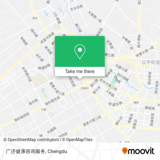 广济健康咨询服务 map