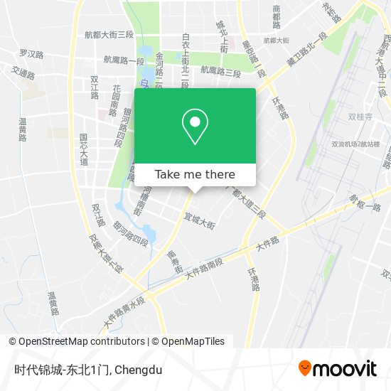 时代锦城-东北1门 map