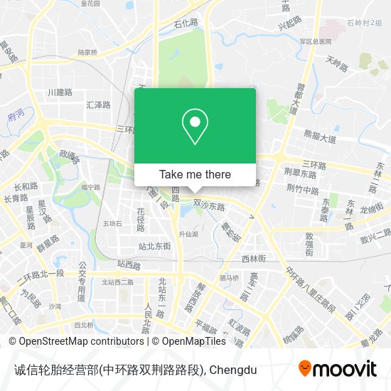 诚信轮胎经营部(中环路双荆路路段) map