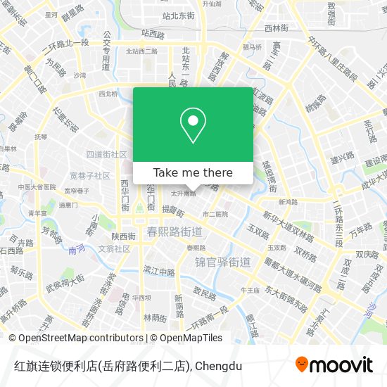 红旗连锁便利店(岳府路便利二店) map